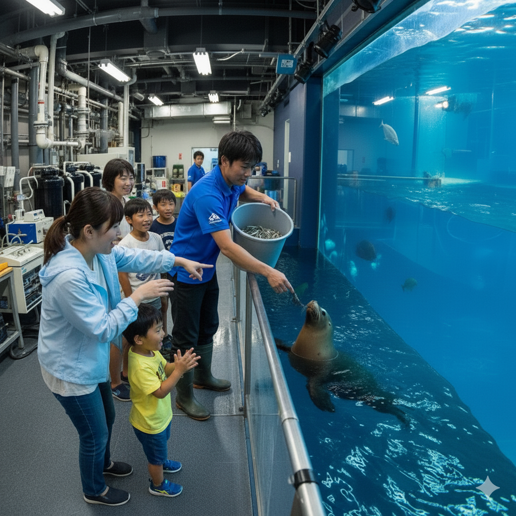 バックヤードツアー